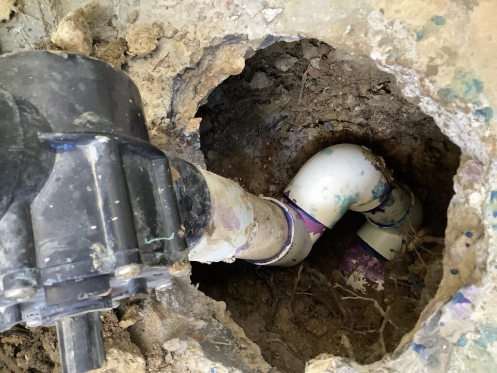 pool leak due to Faulty Equipment